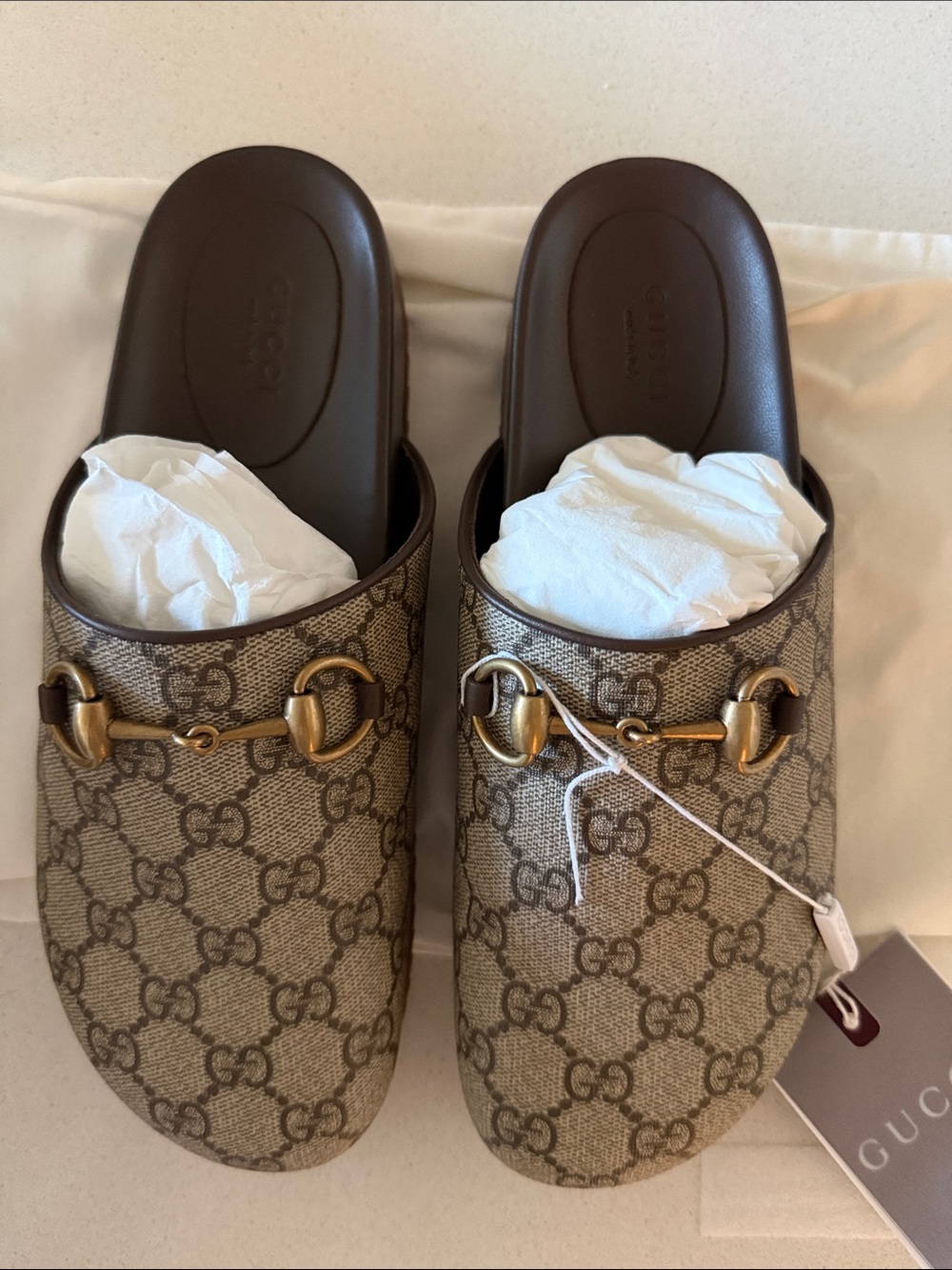 NWT GUCCI Women’s Mule w/ Horsebit - Picture 5 of 6